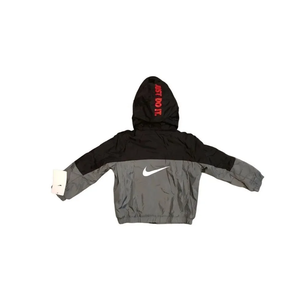 Nike Toddler Nylon and Fleece lined Jacket with Hood Size 2T